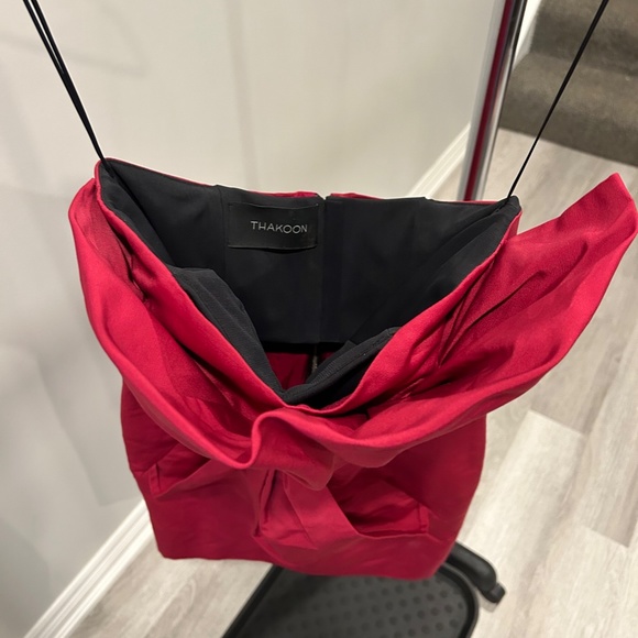 Thakoon Bow Runway Strapless Mini Dress - Picture 2 of 7